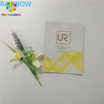 Neme Dayanıklı Kozmetik Ambalaj Çanta Plastik Alüminyum Folyo Parlak Baskı Yüzeyi