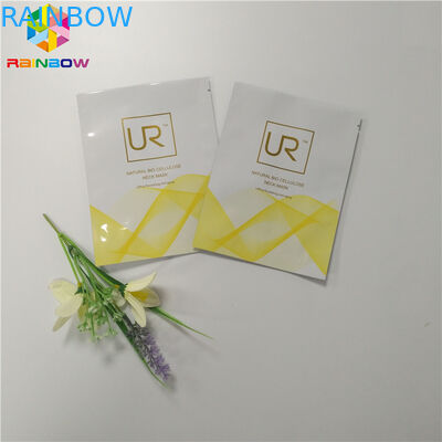 Neme Dayanıklı Kozmetik Ambalaj Çanta Plastik Alüminyum Folyo Parlak Baskı Yüzeyi