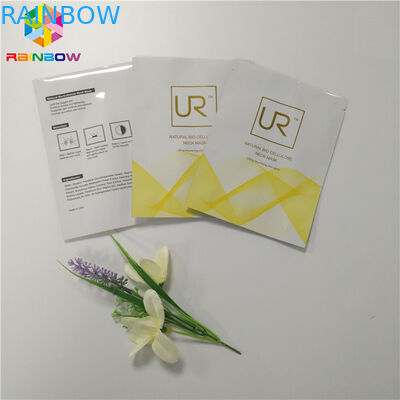 Neme Dayanıklı Kozmetik Ambalaj Çanta Plastik Alüminyum Folyo Parlak Baskı Yüzeyi