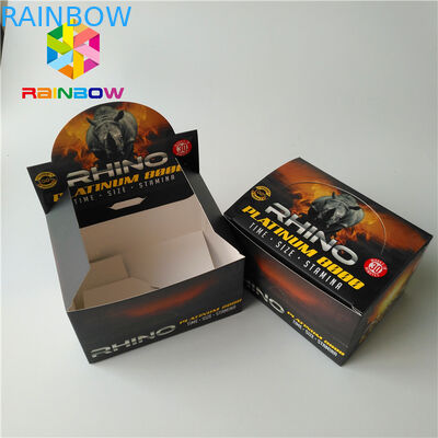 Mat Yüzey Kaplama Bitkisel Tütsü Ambalaj Kutuları Puro Tütün Kaplamalı Kağıt Kutu