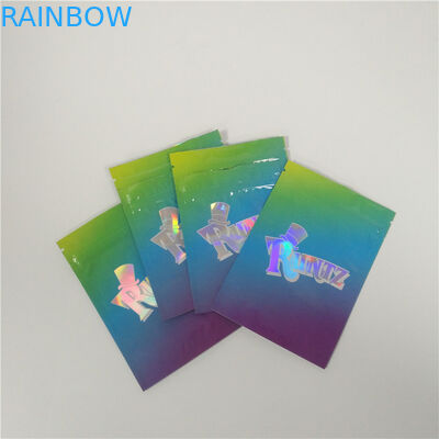 3.5 Gram Mylar Kilitli Stand Up Alüminyum Folyo Stand Up Kılıfı Rotogravür Baskı