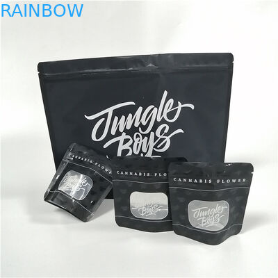 Dayanıklı Bitkisel Tütsü Ambalaj Kilitli Plastik Torbalar Mylar Ot Stand Up Torbalar