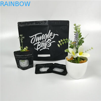 Dayanıklı Bitkisel Tütsü Ambalaj Kilitli Plastik Torbalar Mylar Ot Stand Up Torbalar