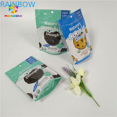 Doypack Açılıp Kapanabilir Kilitli Daimi Alüminyum Folyo Çanta Çerezler Paketleme