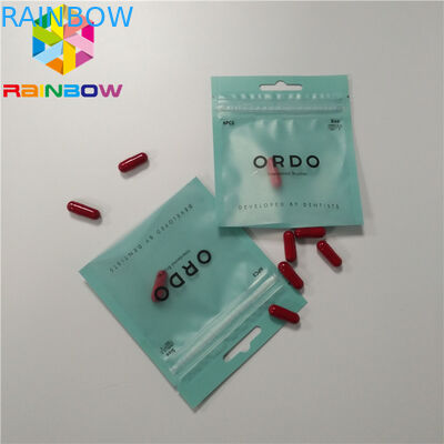 3 Yan Seal Mühürlü Hap Folyo Kılıfı Ambalaj Alüminyum Folyo Kilitli Özel Baskı