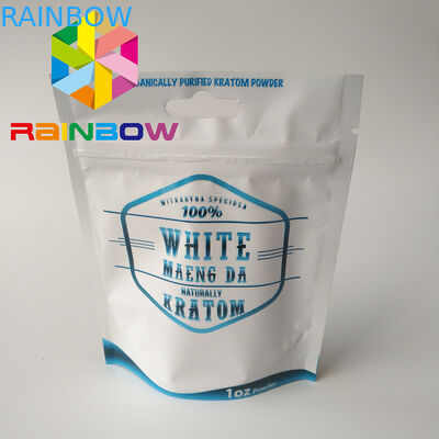 Özel Baskılı Folyo Çanta Ambalajı, Farmasötik Kraton İçin Zip Kilit Kılıfı Stand Up