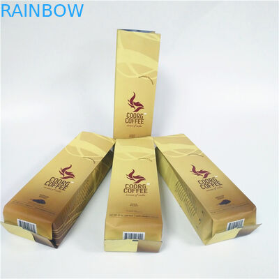 Özel Baskılı Stand Up Fermuar Çanta Torbaları Nem Bariyeri Yan Gövde Düz Tabanlı