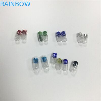 Mini Plastik PS Şişe Blister Ambalaj Ambalaj Gergedan 69 Hapları Kapsül Bullet Şekli Konteyner