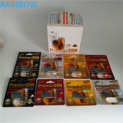 Premier ZEN Erkek Cinsel Performans Geliştirme Hapı Blister Ambalaj Kağıt Kutusu