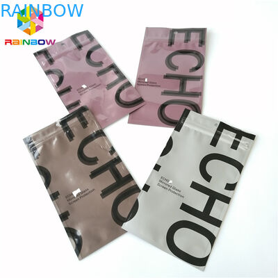 Alüminyum Folyo Kilitli Ambalaj Torbaları Üç Taraflı Mühürlü Plastik Boş Çay Kılıfı