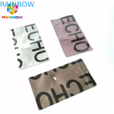 Alüminyum Folyo Kilitli Ambalaj Torbaları Üç Taraflı Mühürlü Plastik Boş Çay Kılıfı