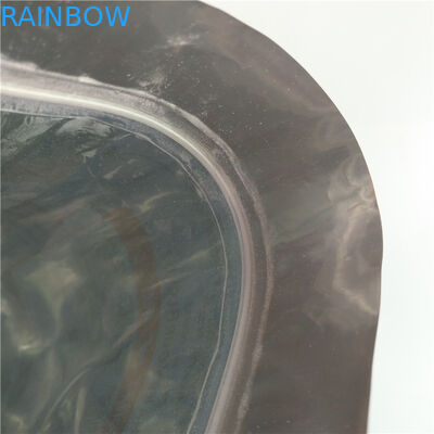 Isı mühür plastik torbalar ambalaj kilitli kavrulmuş kahve çekirdeği tozu torbaları