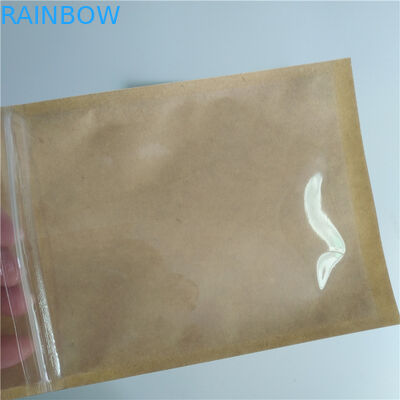 Kiraz Tohum Kahve Poşet Yastık Özel Kağıt Torbalar Pencere ile Dayanıklı Geri Dönüşümlü