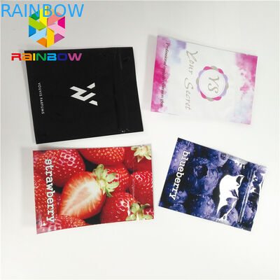 Kozmetik Makyaj Paketi için Mat Alüminyum Folyo Ambalaj Çanta Üç Yan Seal Kılıfı