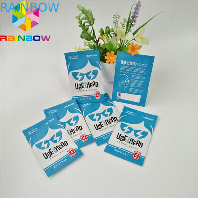 4x6 Inç Alüminyum Folyo Kılıfı Ambalaj Koku Korumalı Lamine Mylar Plastik Özel Logo