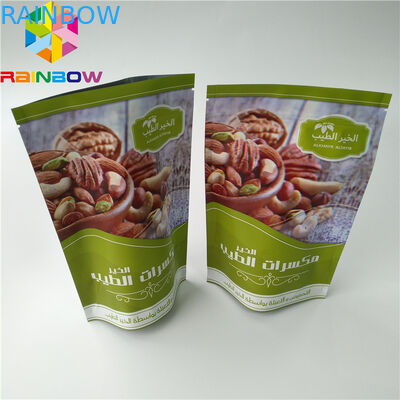 250g 500g Kurur Meyve Meyve Kılıfı Ambalaj Özel Folyo Kaplı Alt Gövde Stand Up Çanta