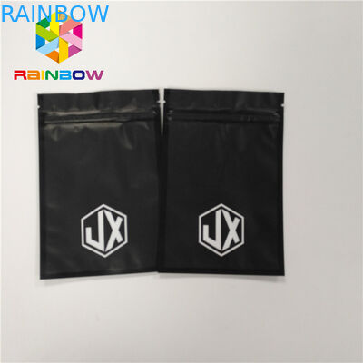 Mylar Koku Dayanıklı Folyo Kılıfı Ambalaj Açılıp Kapanabilir Fermuarlı Kendinden Conta Plastik Torba