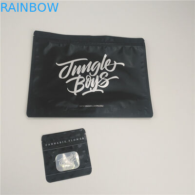 Plastik Stand Up Medikal Kese Bitkisel Tütsü Ambalajları Çocuklara Dayanıklı Kilitli Torba