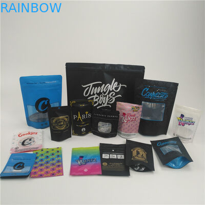 Koku Korumalı Bitkisel Tütsü Ambalajları Çocuklara Dayanıklı Ziplocke Stoney Patch Bag 3.5g