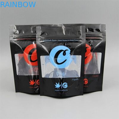 Koku Korumalı Bitkisel Tütsü Ambalajları Çocuklara Dayanıklı Ziplocke Stoney Patch Bag 3.5g