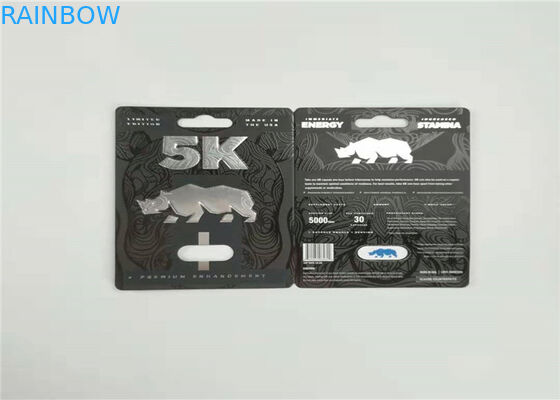 Özel Baskı Blister Kart Ambalajı Hologram Folyo Burro Primavera Kağıt Kartı