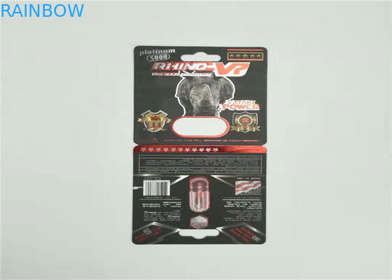 Çevre Dostu Blister Ambalaj Ambalaj Hologram Folyo Büyük Boy 6X Kağıt Kartı, Ekran Kutusuyla