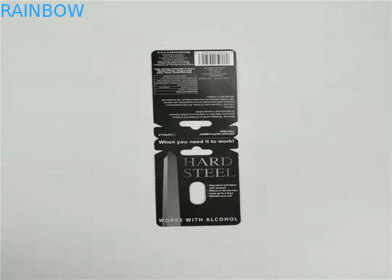 Yuvarlak Blister Hap Ambalaj Kağıt Kartları SWAG Hap Burro Primavera Tyoe Dayanıklı