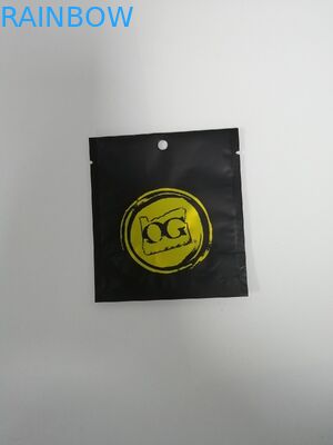 3.5 / 7 Gram Plastik Mylar Kilitli Koku Korumalı Ot Çantaları İçin Sakızlı Çiçek Ambalaj