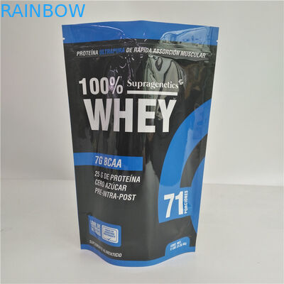 Stand Up Kılıfı Özel Baskılı Snack Çantalar Kahve Çikolata Tozu Paketleme 5lb 2kg