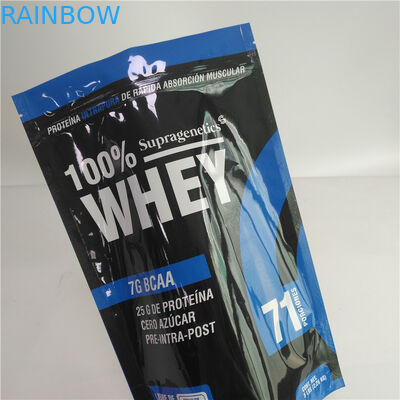 Stand Up Kılıfı Özel Baskılı Snack Çantalar Kahve Çikolata Tozu Paketleme 5lb 2kg