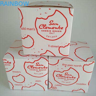 Gravür Baskı Kağıdı Ekranı Katlanır Kutu Perakende Mağazası Raf Hazır Tepsi Ambalajı