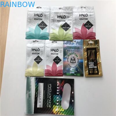 Açılıp Kapanabilir Üç Taraflı Mühürlü Alüminyum Folyo Kilitli Torba Gıda Nemi Proof