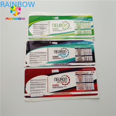 Damlalık Küçültmek Kollu Etiketler Steroid İçin İlaç Etiketler Flakon Cam 30ml Şişe