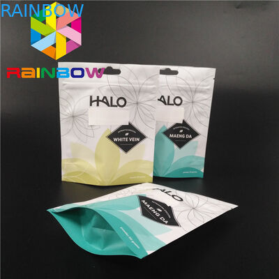 Baharatlar Karışık Toz Paketleme Stand Up Torbalar Mat Yüzey İşlem FDA Belgeli