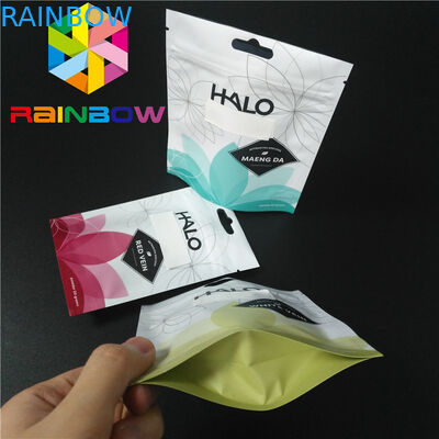 Baharatlar Karışık Toz Paketleme Stand Up Torbalar Mat Yüzey İşlem FDA Belgeli