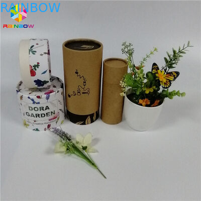 Biyobozunur Gıda Sınıfı Kağıt Kutu Ambalaj Karton Tüp Mat Yüzey