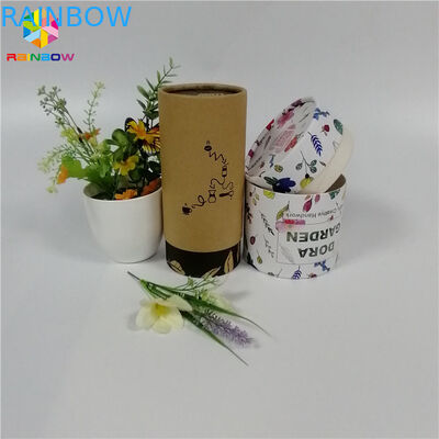 Biyobozunur Gıda Sınıfı Kağıt Kutu Ambalaj Karton Tüp Mat Yüzey