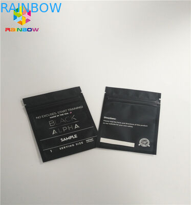 Özelleştirmek Baskılı Alüminyum Folyo Çantalar Jungle Boy Paketi Childproof 3.5g CBD Çerezler Kese