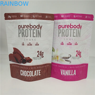 CMYK Renk Snack Çanta Ambalaj Plastik Kahve Çikolatalı Süt Tozu Kılıfı