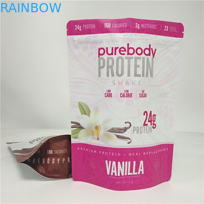 CMYK Renk Snack Çanta Ambalaj Plastik Kahve Çikolatalı Süt Tozu Kılıfı