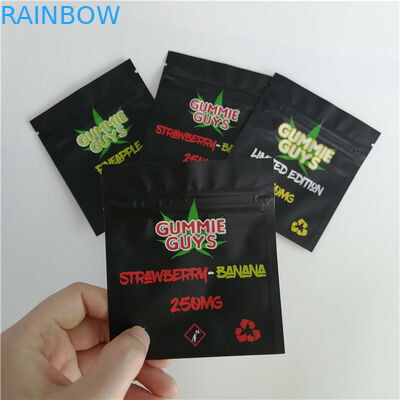 Alüminyum Folyo Zip Kilidi Plastik Torbalar Ambalaj Açılıp Kapanabilir Üç Taraflı Mühürlü