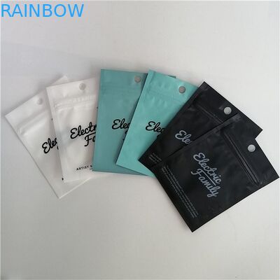 Alüminyum Folyo Zip Kilidi Plastik Torbalar Ambalaj Açılıp Kapanabilir Üç Taraflı Mühürlü