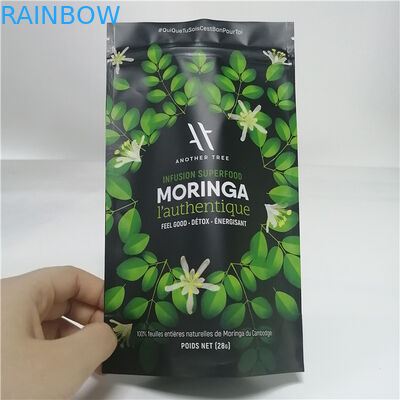 3.5g Egzotik Kapalı Ot için Özelleştirilmiş Dijital Baskılı Stand Up Torbalar Holografik