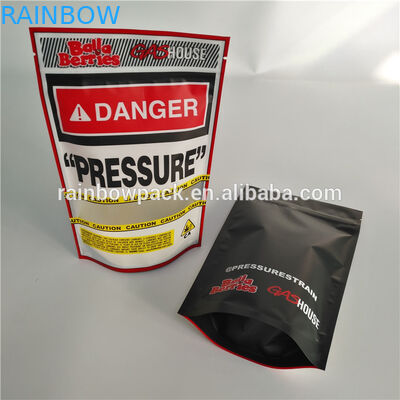 Koku Korumalı Bitkisel Tütsü Ambalajları Çocuklara Dayanıklı Ziplocke Stoney Patch Bag 3.5g