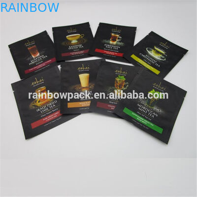 Açılıp kapanabilir Üç Taraflı Mühürlü Alüminyum Folyo Zip Kilit Çanta Gıda Nem Geçirmez