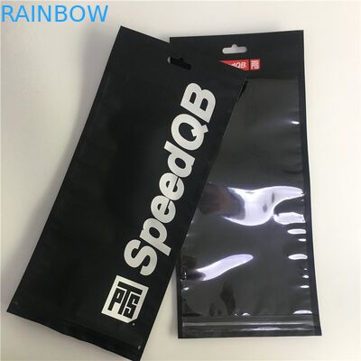 Açılıp kapanabilir Üç Taraflı Mühürlü Alüminyum Folyo Zip Kilit Çanta Gıda Nem Geçirmez