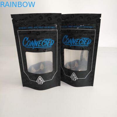 Koku Korumalı Açılıp Kapanabilir Fermuar Pencere İçinde Alüminyumlu Fermuar Kese Stand Up