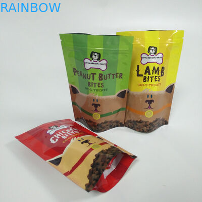 Dijital Baskı Stand Up Fermuar Çanta Çantaları Pet Gıda Ambalajı Plastik Malzeme