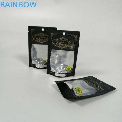 Ot Çantalar Stand Up Kılıfı Orman Erkek Bir Pound Tütün Yaprak Tozu Için Temizle Ön