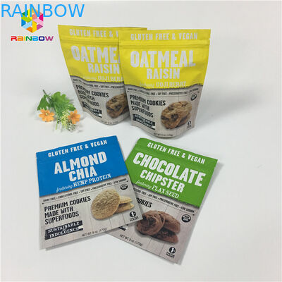 12oz 1 Pound Stand Up Kilitli Torba, Baharat Tozu Kilitli Kese Mat Baskı